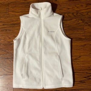 Columbia Vest Women’s Size Medium White